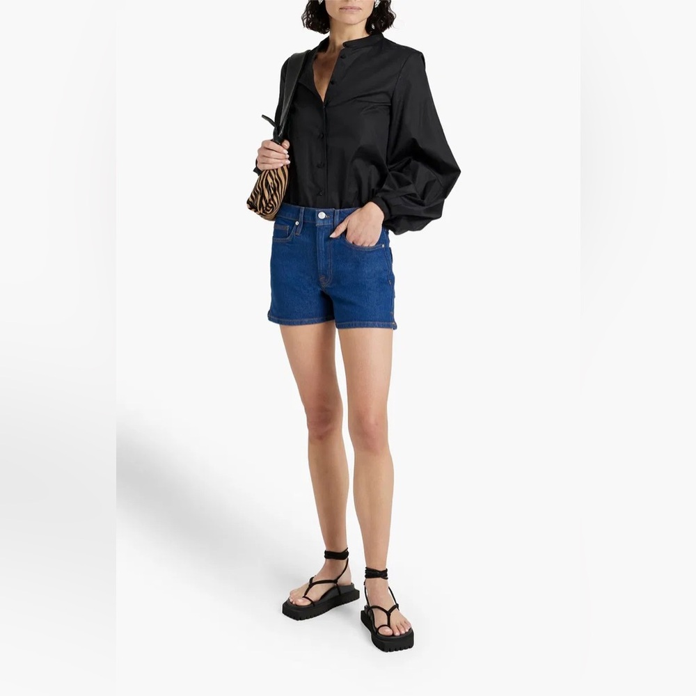 Frame Adele denim shorts size 28